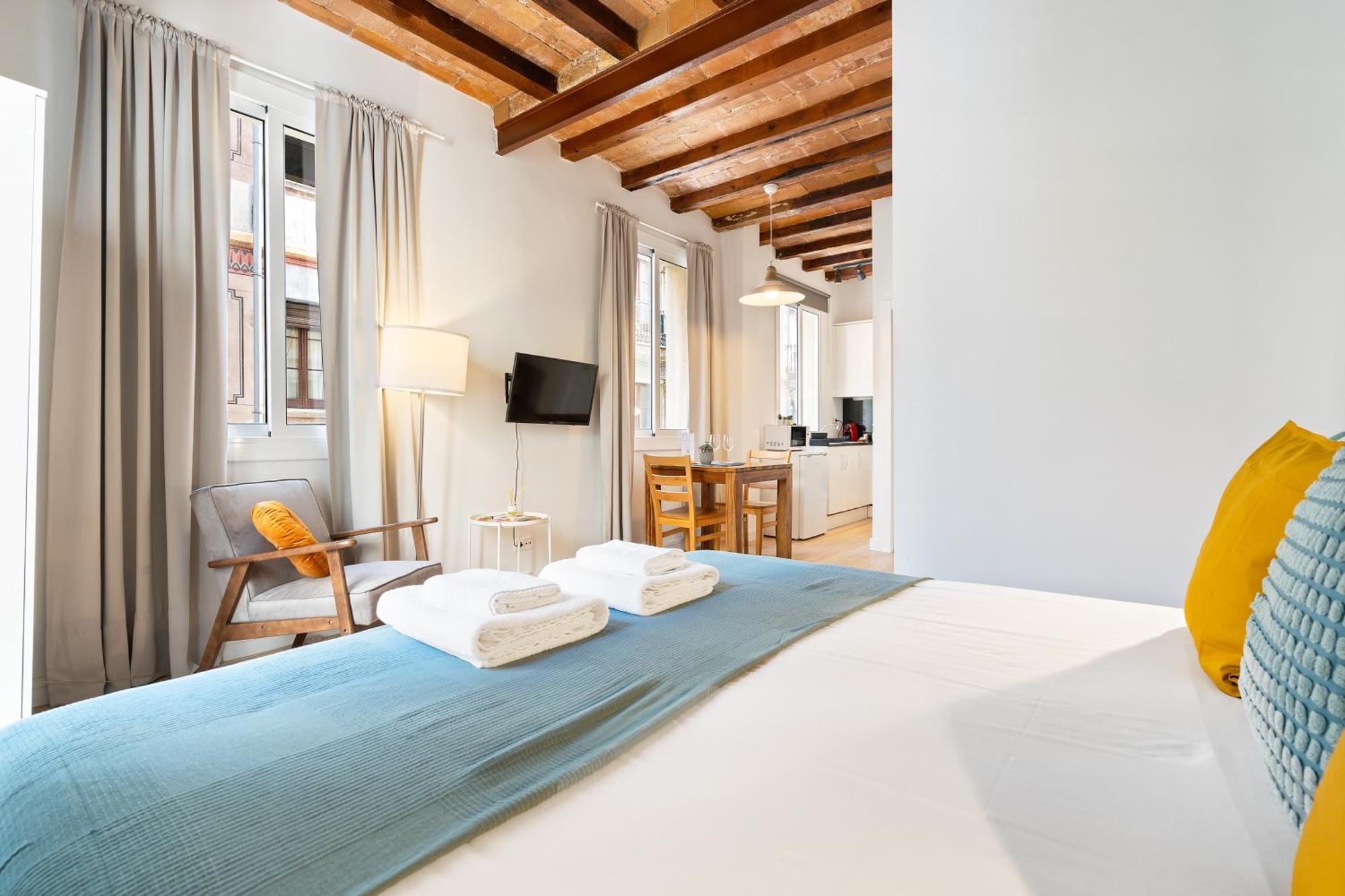 Lodging Apartments Beach Studio 11 Barcelone Extérieur photo